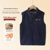 Children's Fleece-Lined Winter Vest for Boys and Girls - Warm School Uniform Outerwear.
