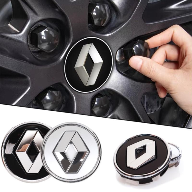 55MM Car Wheel Hub Center Caps Rim Cover Badge Emblem Accessories For Renault Fluence Captur Megane Clio Kadjar Talisman Ar Y777
