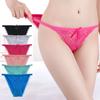 Sexy Briefs Front Lace Women Underwear Everyday Low Rise Panties Breathable Transparent Ladies Knickers Lingerie 3 PCS/Lot