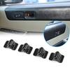Glossy Black Safety Door Lock Switch Cover Trim For Hummer H2  2003-07