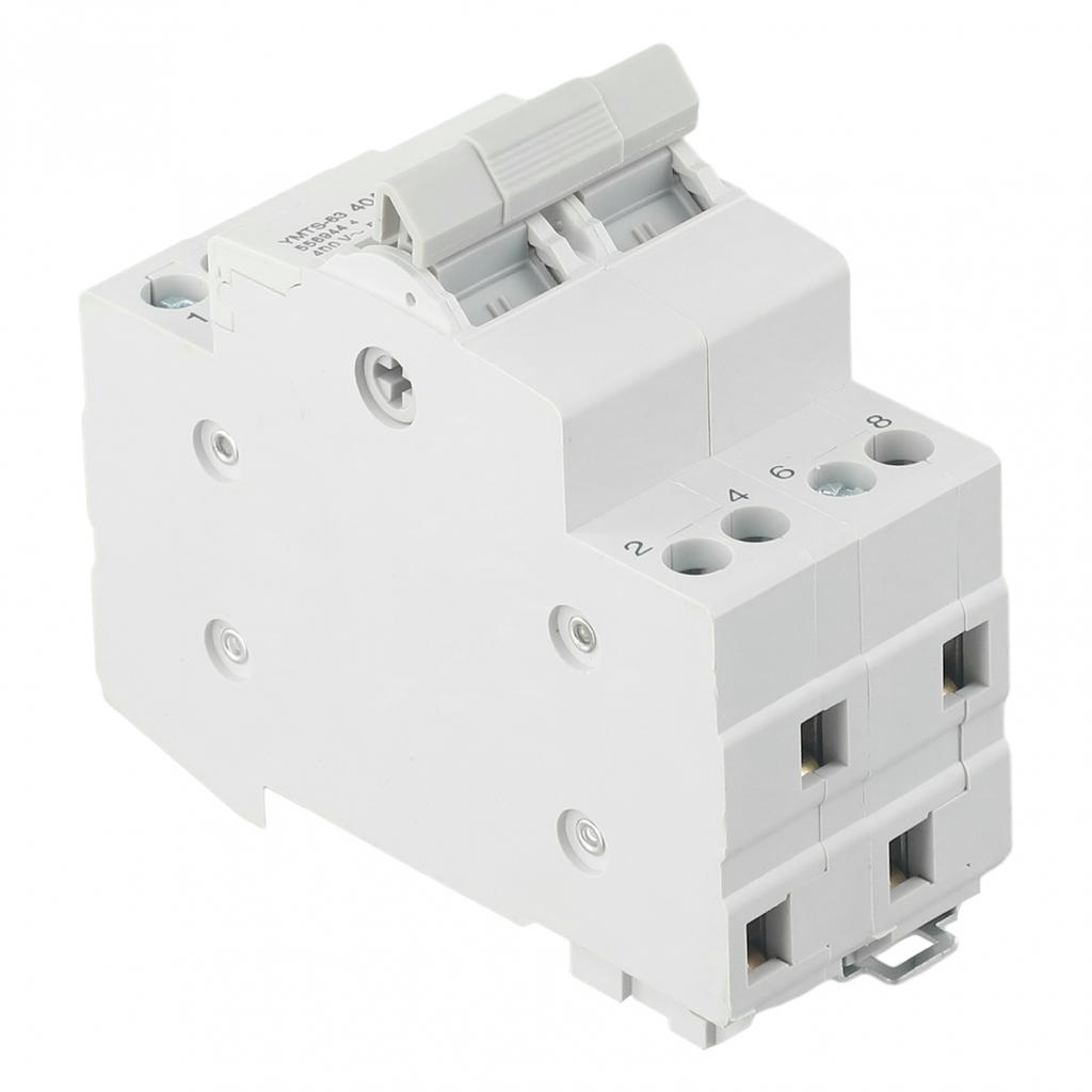 Transfer Switch 2P 8KA AC400 Dual Power Manual Tool