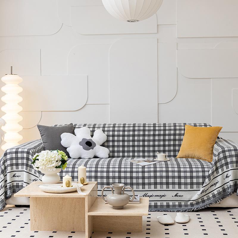 Sofa Cover Ins Style High-quality Slipcover Chenille Sofa Towel Anti-cat Scratch Sofa Cover Four Seasons Universal Sofa Blanket