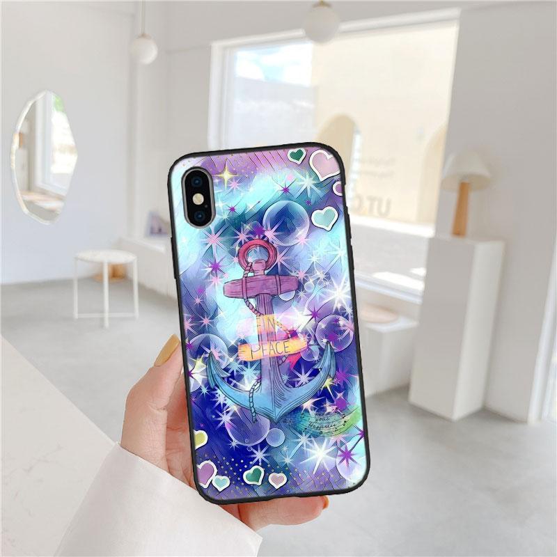 PP1 Anchor Sailor Phone Case for Samsung Galaxy A11 A12 A13 A15 A52S A53 A55 A56 A70 A71 A72 A73 F06 F16 F56 S10 Plus S10e