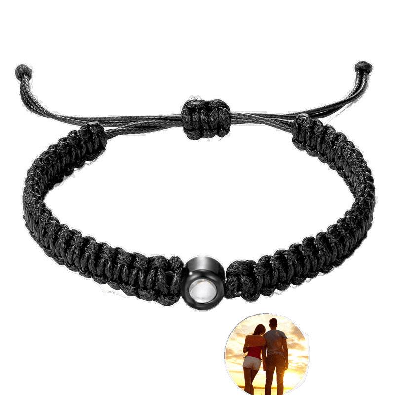 Браслет с проекцией фото на 100 языках, индивидуальный цвет - Унисекс Подарок