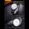CURREN Роскошные классические модные деловые мужские часы с дисплеем даты, кварцевые часы, мужские наручные часы, полностью стальные часы
