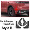 Anti-splash Car Mudguard For Volkswagen VW Tiguan R Line MK3 2024 2025 2026 Wheel Mud Guards Fender Mudflaps Tools Accessories