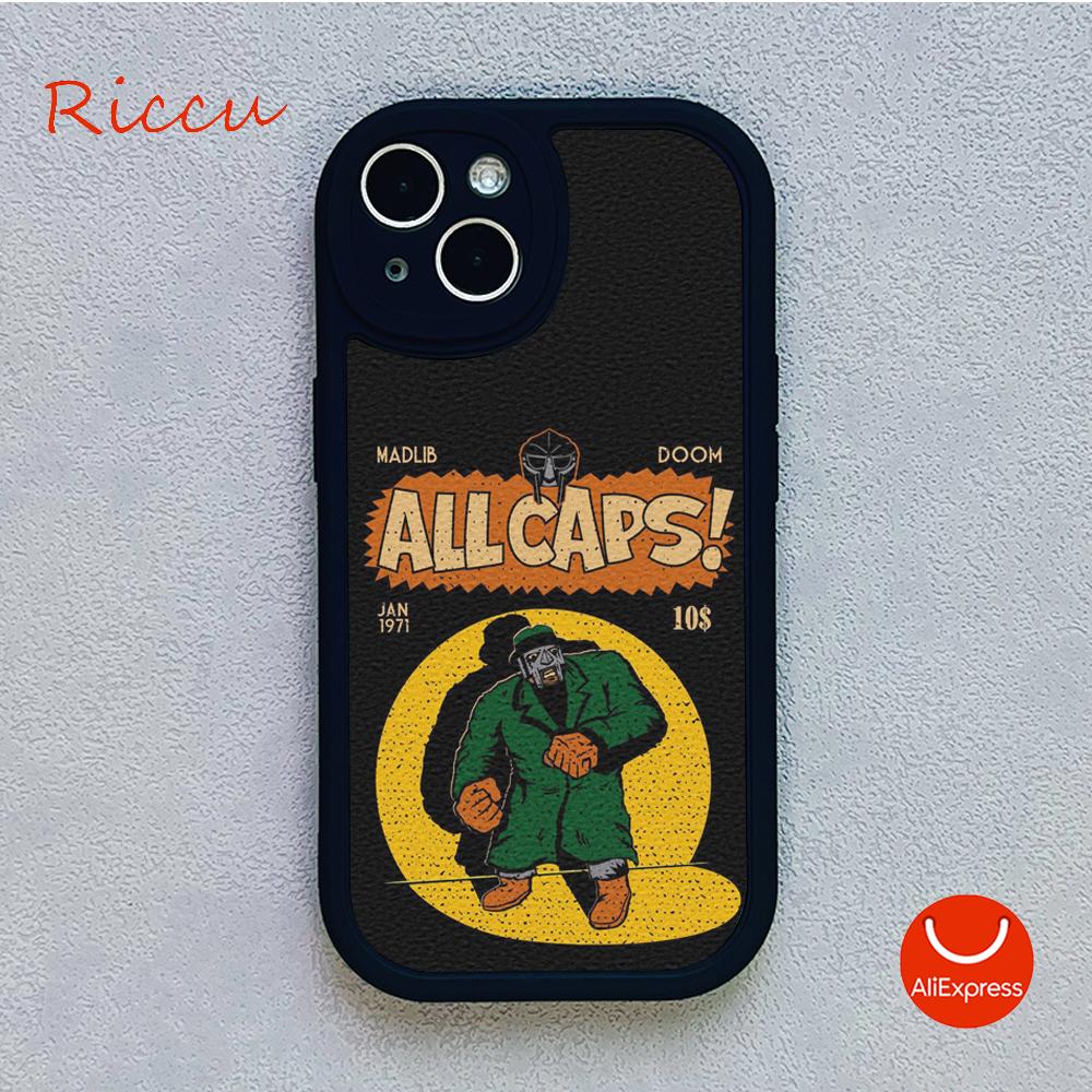 Чехол для телефона Iphone MF DOOM Rapper для Iphone 14 13 11 12 Pro MAX 13 12MiNi 7 8 plus iphone14 XS XR, защитные чехлы из овечьей кожи