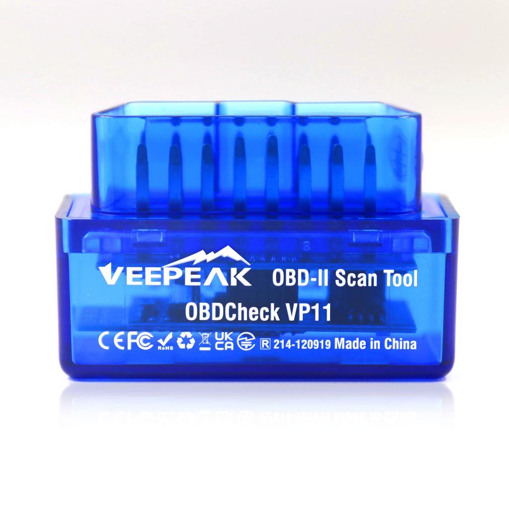 Veepeak OBDCheck VP11 - Bluetooth OBD2 Диагностический тестер, Измеритель, Мультиметр, Android