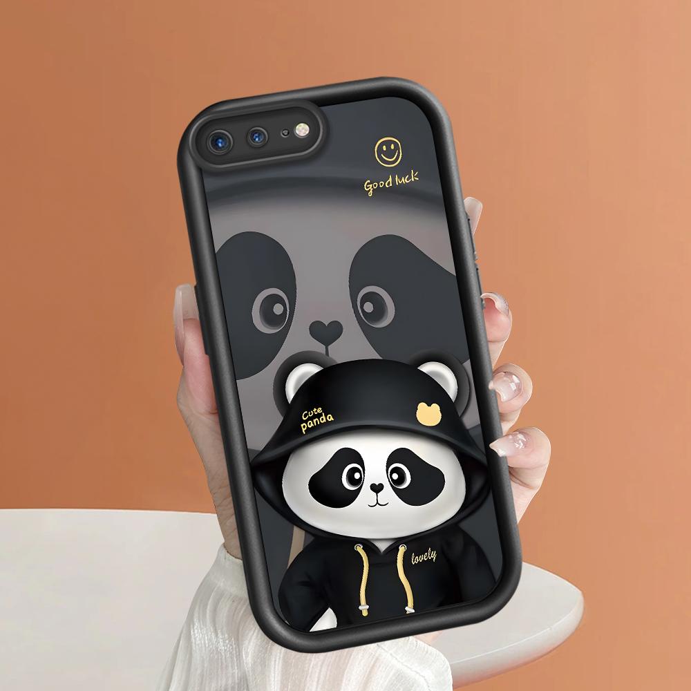Чехол для телефона с рисунком панды для iPhone Samsung Galaxy Xiaomi Redmi POCO HUAWEI Honor, противоударный, резиновый, мягкий, гибкий чехол