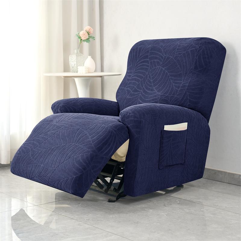 Жаккардовые чехлы для диванов с откидной спинкой, эластичная защита для дивана для ленивых мальчиков, чехол для кресла, чехол для одного дивана, защита от царапин, домашние животные