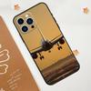 Чехол для телефона с изображением самолета для iPhone 17 Pro Max 14 11 15 16 Pro Max 13 12 mini 16 Plus 16e 17 Air Funda