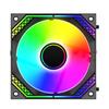 Вентиляторы для ПК 120 мм, 2000 об./мин. Вентилятор для корпуса компьютера ARGB 5 В 3-контактный ШИМ охлаждающий вентилятор Тихие воздушные охладители процессора Аксессуар для радиатора