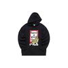 Fila Year Of The Tiger Collection Logo Print Knitted Sports Hoodie Men Hoodies Black F11U219205F-BK