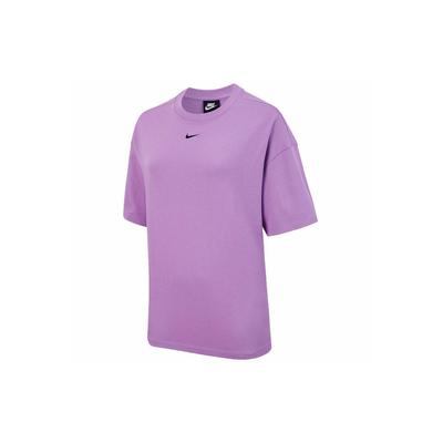Спортивная одежда Essential Casual с круглым вырезом и коротким рукавом, с заниженной линией плеч, женские футболки, фиолетовые DC5427-591