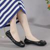 Egg Roll Women'S Shoes Flat-Soled Single Shoes Doudou Shoes Soft-Soled Casual Shoes 34-44