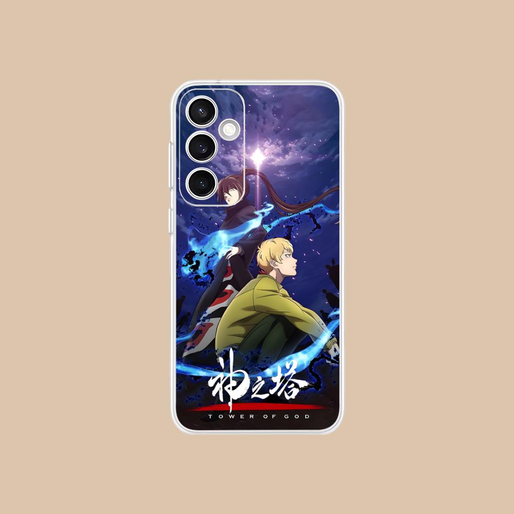 Чехол для телефона из аниме-игры «Башня Бога» для Samsung Galaxy S25 S24 S23 S22 S21Plus FE Ultra Прозрачный Цветной Чехол Смартфон Роскошный