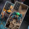 Чехлы для телефона «Пауки на паутине» для Samsung A54 A57 A37 A17 A14 A15 A12 A24 A34 A55 A35 A25 A52S A07 A05S A04S A22 A32 A72
