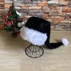Santa Hat for Adults Unisex Velvet Comfort Extra Thicken Xmas Hat Christmas New Year Festive Party Decorative Holiday Hat