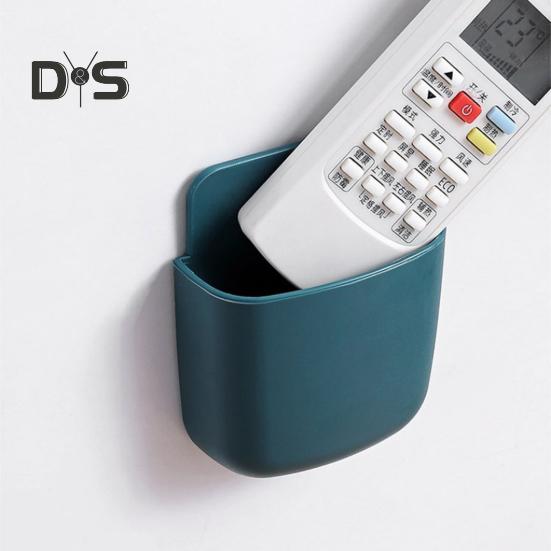 Настенный ящик для хранения вещей, прочный, выдерживающий нагрузку, простая установка, многофункциональный держатель для телефона, органайзер для хранения с дистанционным управлением