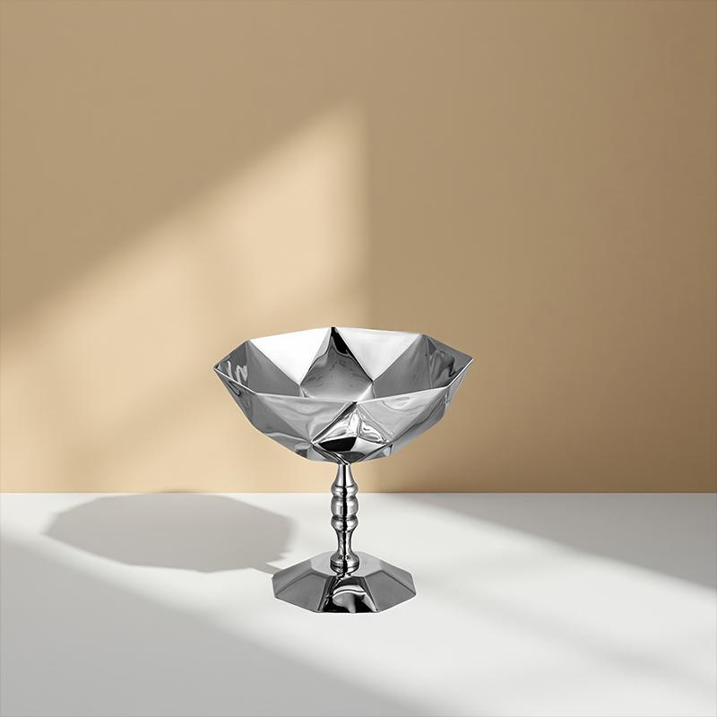 1 шт. Десертная чашка Минималистичная из нержавеющей стали Общежитие Пудинговая чашка Жаростойкая Чаша на высокой ножке Практичная Чаша для закусок Удобная