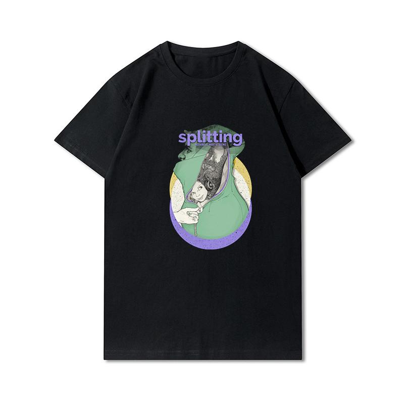 Летние мужские футболки с графическим рисунком, мужские футболки в стиле Харадзюку, винтажные рубашки унисекс с короткими рукавами большого размера