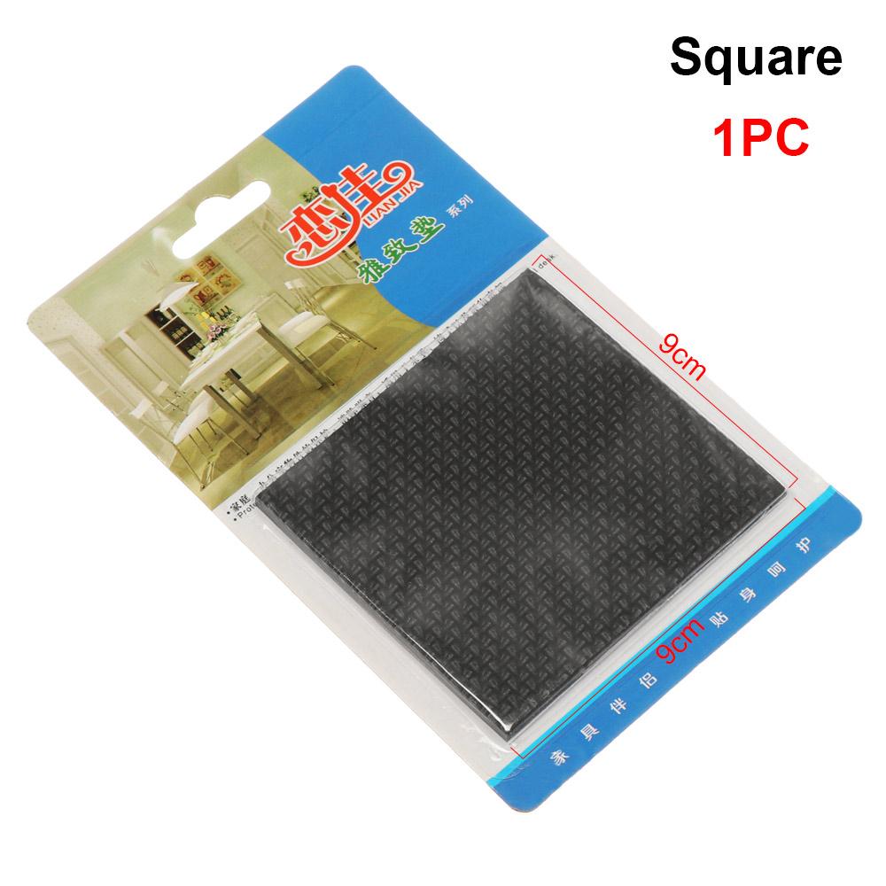 1-24PCS Anti Slip Bumper Damper Furniture Leg Feet Rug Felt Pads Thickening Self Adhesive Mat Chair Table Protector Anti Noisy