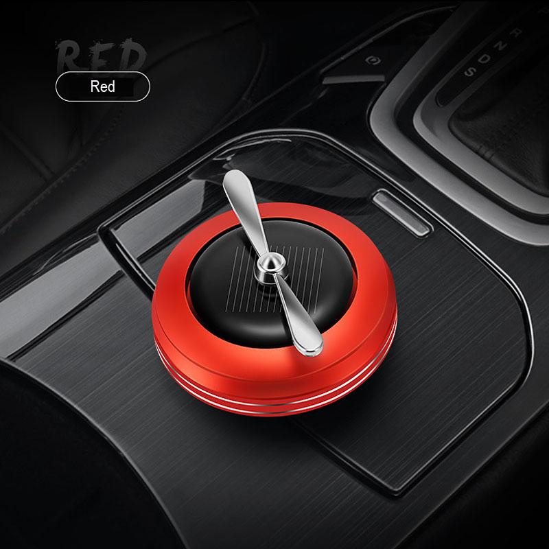 Креативный вращающийся солнечный пропеллер освежитель воздуха для автомобиля диффузор ароматов для автомобилей ароматизатор запах очиститель воздуха украшения