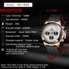 Pagani Design SEIKO Кварцевые Daytona с Керамикой Классические из Нержавеющей Стали Сапфировые PAGANI DESIGN Мужские Часы, Японский Механизм, Хронограф, Корпус,