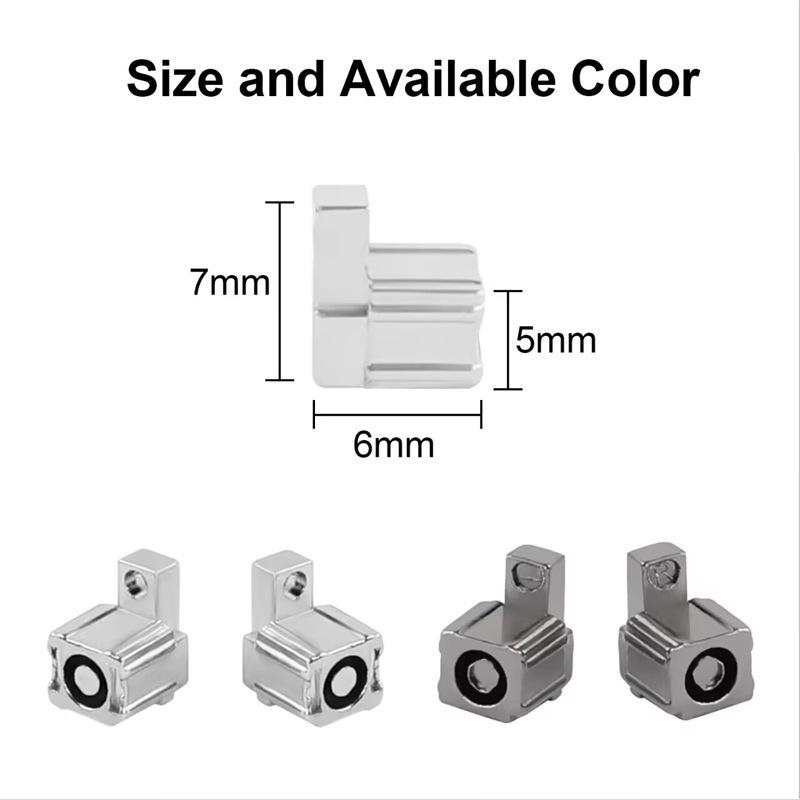 Metal Lock Buckles Latches for Switch/Switch OLED Joycon Repair Latches Accessory Replacement Tool Kit 5