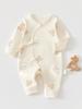 Ромпер для новорожденного из чистого хлопка без косточек - Весенне-осенний комбинезон для малыша, наряд монаха