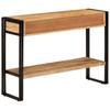 Console Table 110x30x76 cm Solid Mango Wood