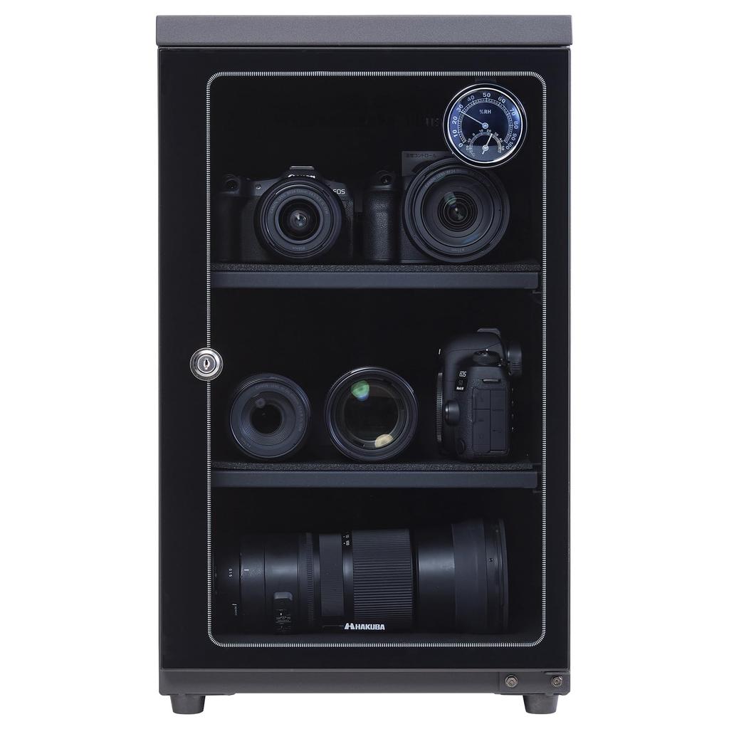 HAKUBA Box 60L Automatic Dehumidification Quiet Electronically Controlled 3 Year Warranty Can Also Be Used To Store Trading Cards and Pokeka