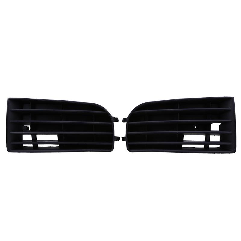 Front Bumper Lower Grille Replacement for VW Golf 5 MK5 2004-2009,ABS Black Car Exterior Fog Light Vent Cover Trim