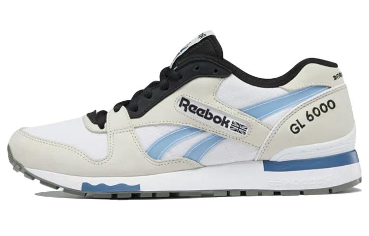 Reebok Eightyone X Reebok Gl 6000 Ретро Износостойкие Обувь/Кроссовки Унисекс Белый Синий GW8719