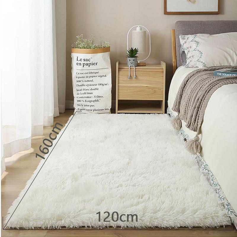 Ковер для спальни, пушистые ковры для гостиной, большой размер, детский игровой коврик у кровати, мягкий домашний декор, лохматое одеяло для балкона