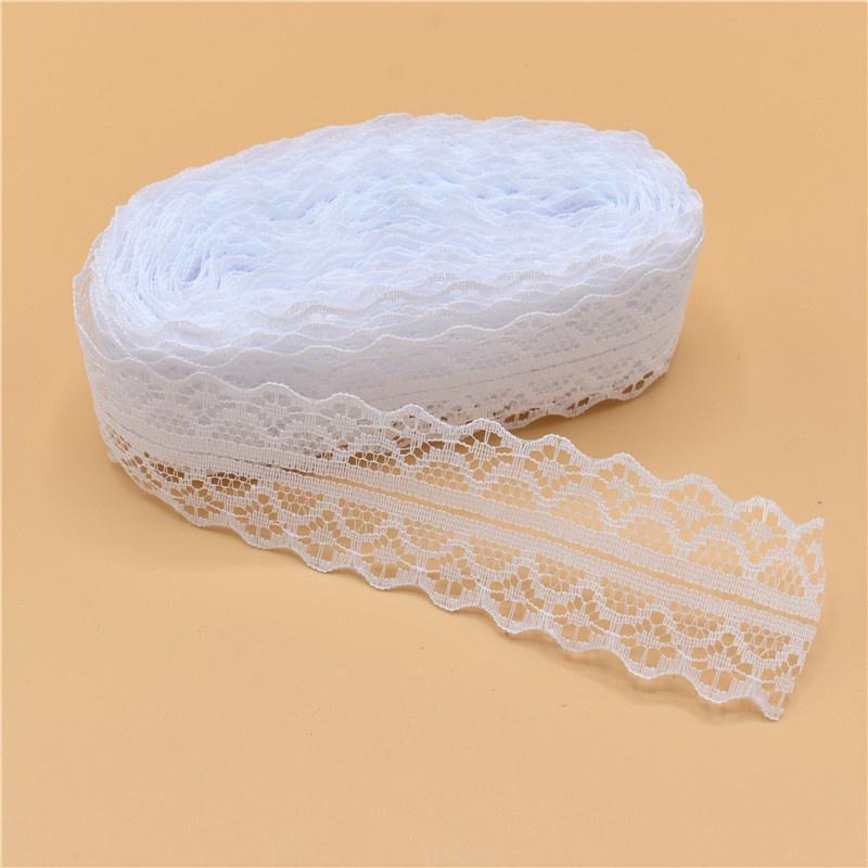 10 Yards Lace Ribbon Tape Trim Fabric DIY Embroidered Net Lace for Sewing Decoration Lace Fabric