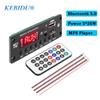 2*25W Amplifier Bluetooth 5.0 MP3 Decoder Board DC 7V-15V Car MP3 Player USB FM Radio Call Recording With Remote Control Car Kit