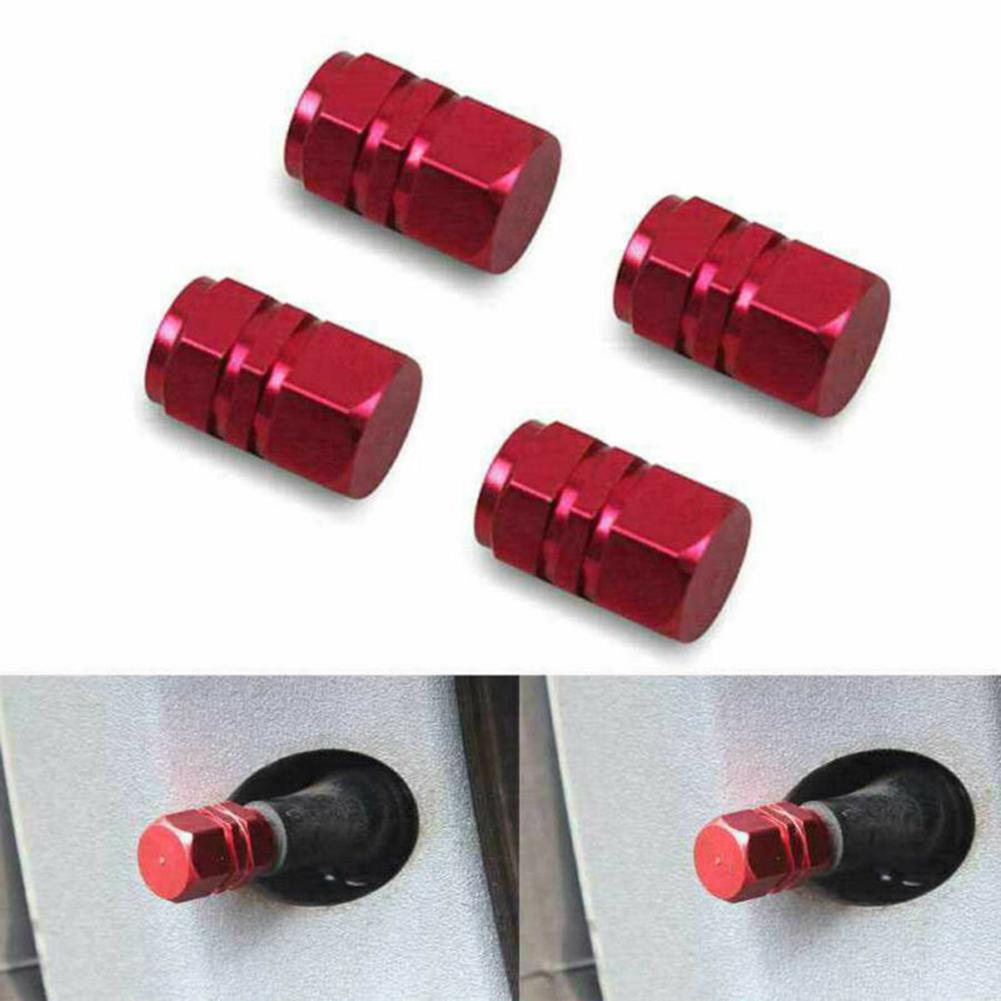 Car Accessories Truck Car Bike Aluminum Tire Wheel Rims Stem Air Valve Caps Tyre Cover