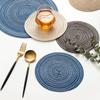 1 шт круглый термостойкий противоскользящий коврик нескользящий кухонный стол украшение обеденный стол коврик