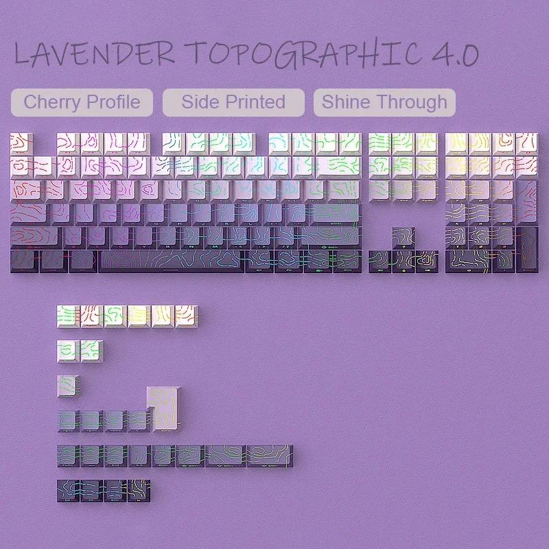 Xiaomi 2026 Новая линия контура 4.0 Боковая гравировка Кейкап 97 клавиш PBT Высота Cherry Для механической клавиатуры с магнитным переключателем Индивидуальный