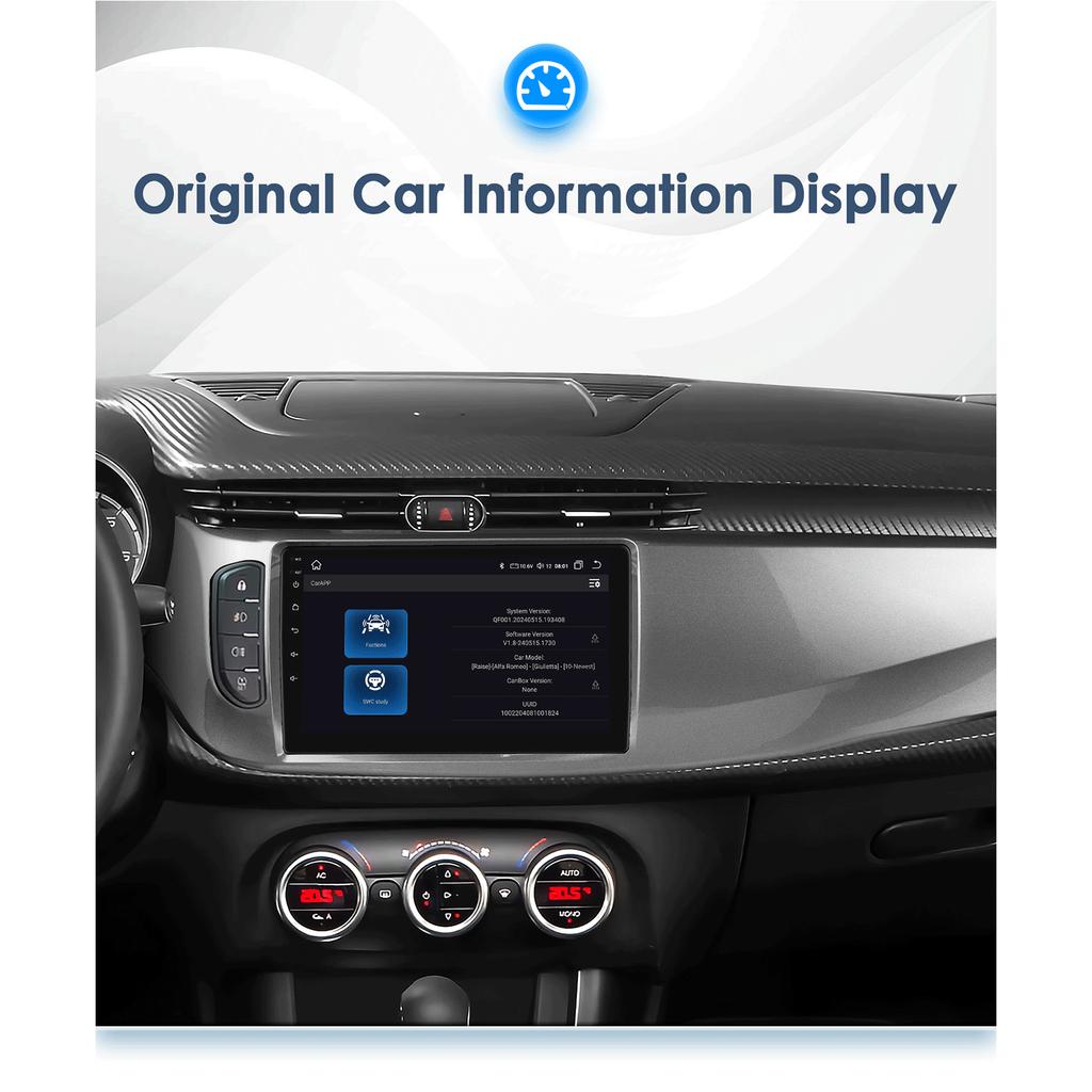 Hizpo 2Din Android 13 автомобильный радиоприемник мультимедиа видеоплеер для Alfa Romeo Giulietta 2015 - 2018 навигация GPS 4G Carplay Auto интеллектуальный экран WIFI