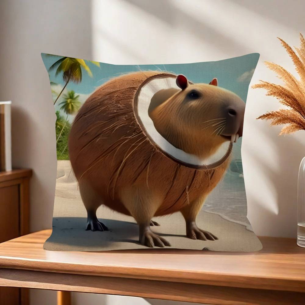ITALlAN Brainrot Creative animal   Cushion Cover Inches Farmhouse Decor Home Throw Pillow Covers for Couch Decorations
