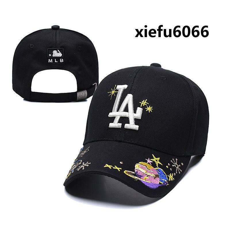 MLB Baseball Cap Flat Brim Adjustable Snapback Street Style Embroidered Men Women