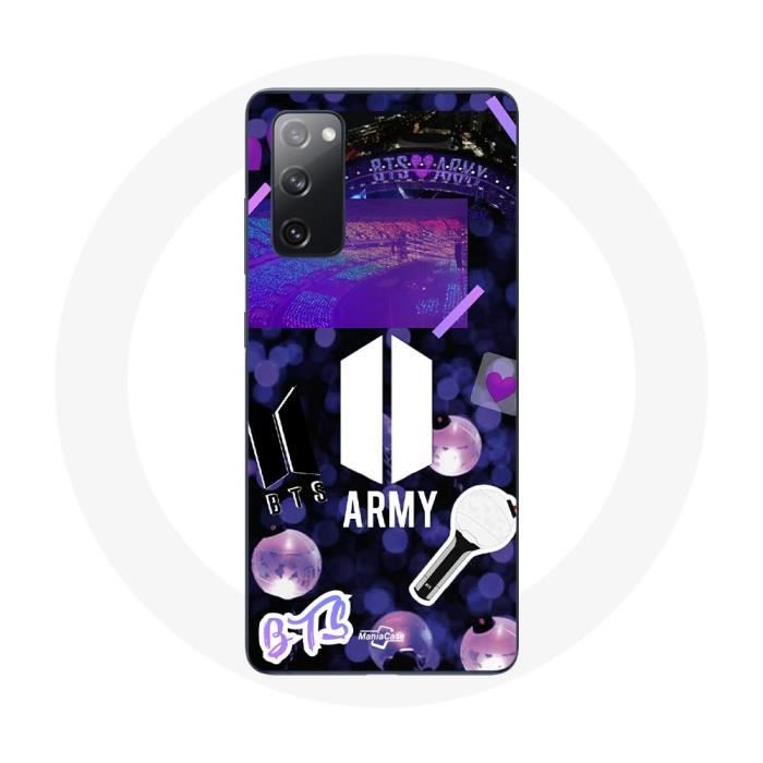 Case for Samsung Galaxy S20 FE Bangtan Sonyeondan BTS Logo Army Bomb Lightstick