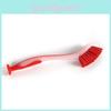 Dish Plastic Cleaning Brush Suction Cup Scrubbing Brush With Bristle Durable