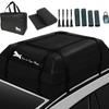 Автомобильный багажник на крышу Водонепроницаемый груз 415 л Груз Груз на крышу Легкий багажник на крышу Путешествия Водонепроницаемый груз T.S.H (Черная сумка) Емкость,