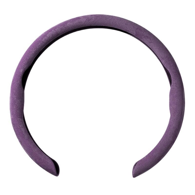 Ultra thin Suede Car Steering Wheel Cover Universal 15 Inch/38cm Cover For BYD Tang DM Lied Max Yuan S7 Qin 80 Lied Pro ATTO 3