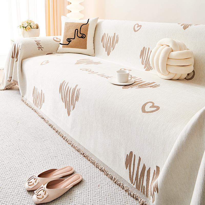 Полотенце для дивана Alpine Chenille Four Seasons Universal All-Inclusive Чехол для дивана Чехол для дивана с защитой от пыли, устойчивый к царапинам, цельный чехол для дивана