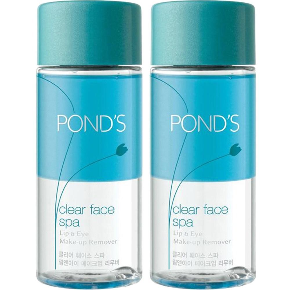 POND'S Clear Face Spa Средство для снятия макияжа с губ и глаз, 120 мл, 2 шт.