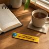 Felt Bookmark Handmade Embroidered Bookmark, Coffee Cup Book Page Marker, Lint-free Reading Accessories for Men Women Lovers Scrapbook